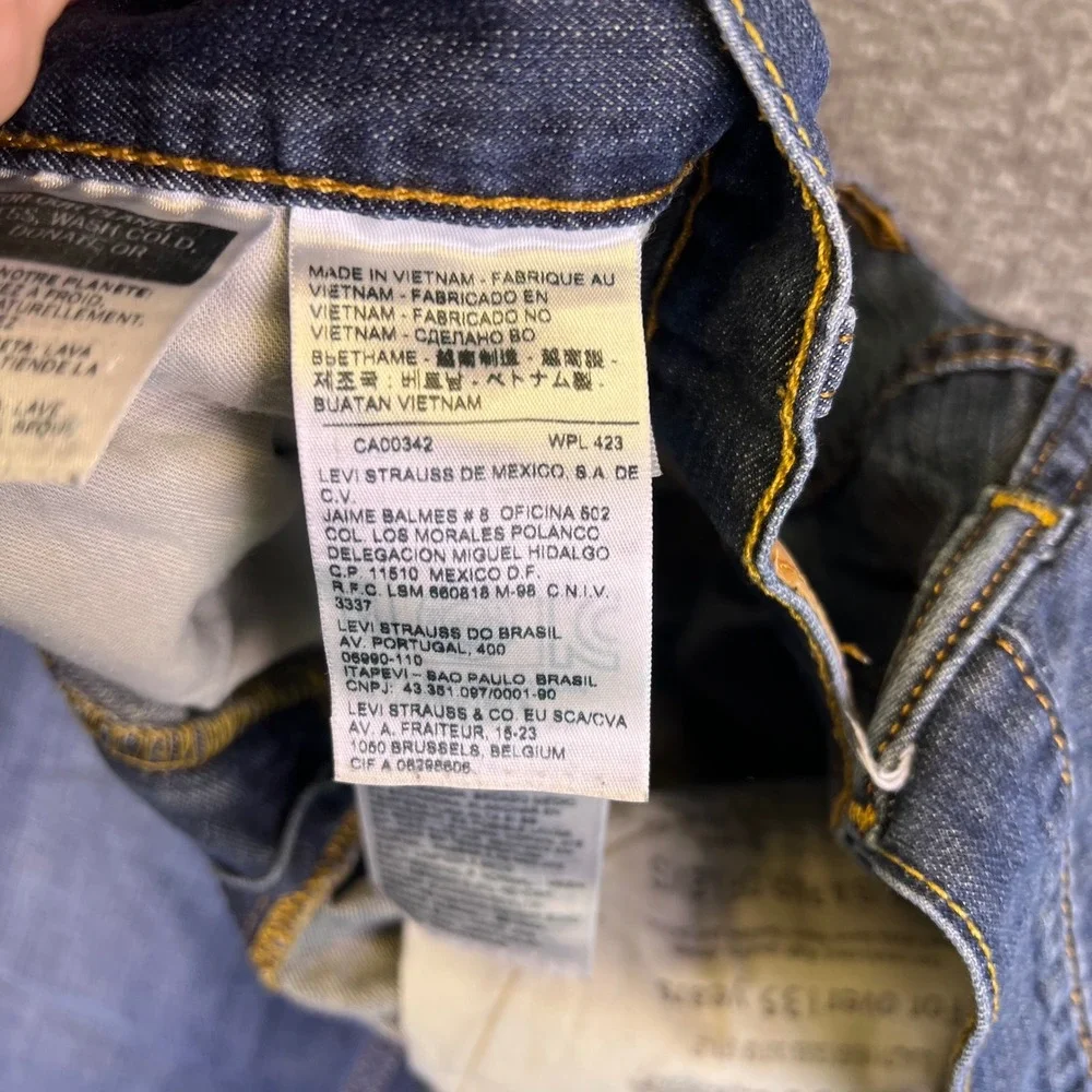 Levis 514 Jeans Mens‎ 31x32 Faded Straight Streetwear Classic Casual Denim Pants